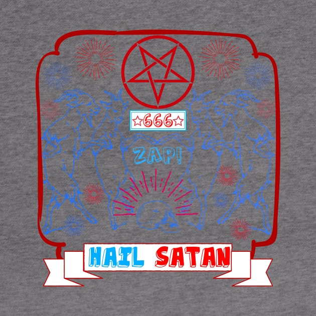 HAIL SATAN by theanomalius_merch